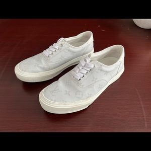 White Louis Vuitton Sneakers